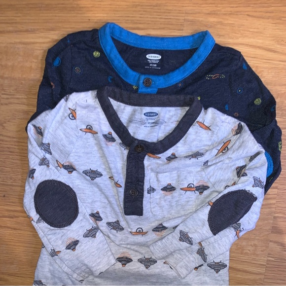 Old Navy 2T Solar System Long Sleeve 2T Bundle - Picture 2 of 3